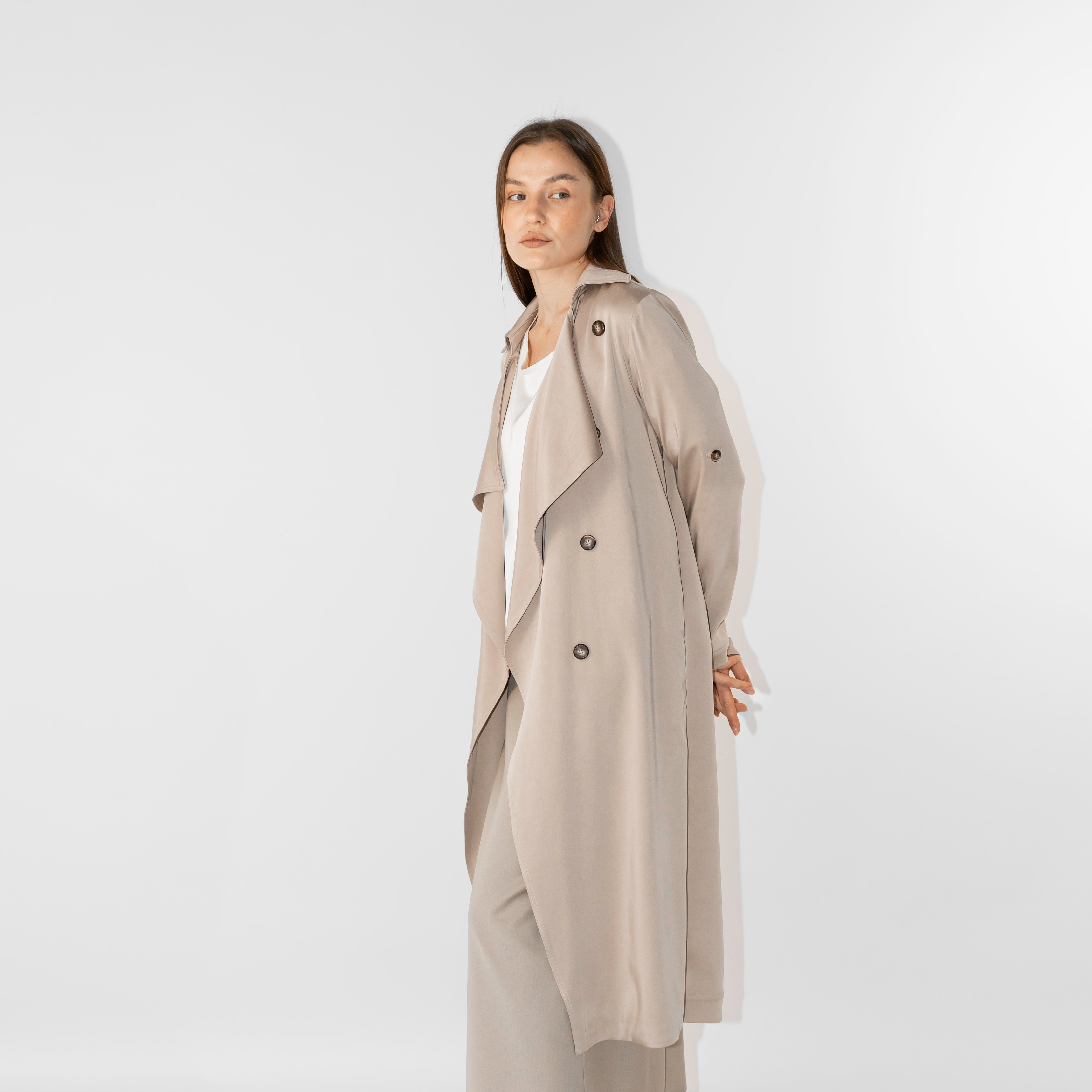 Herna tencel Trench