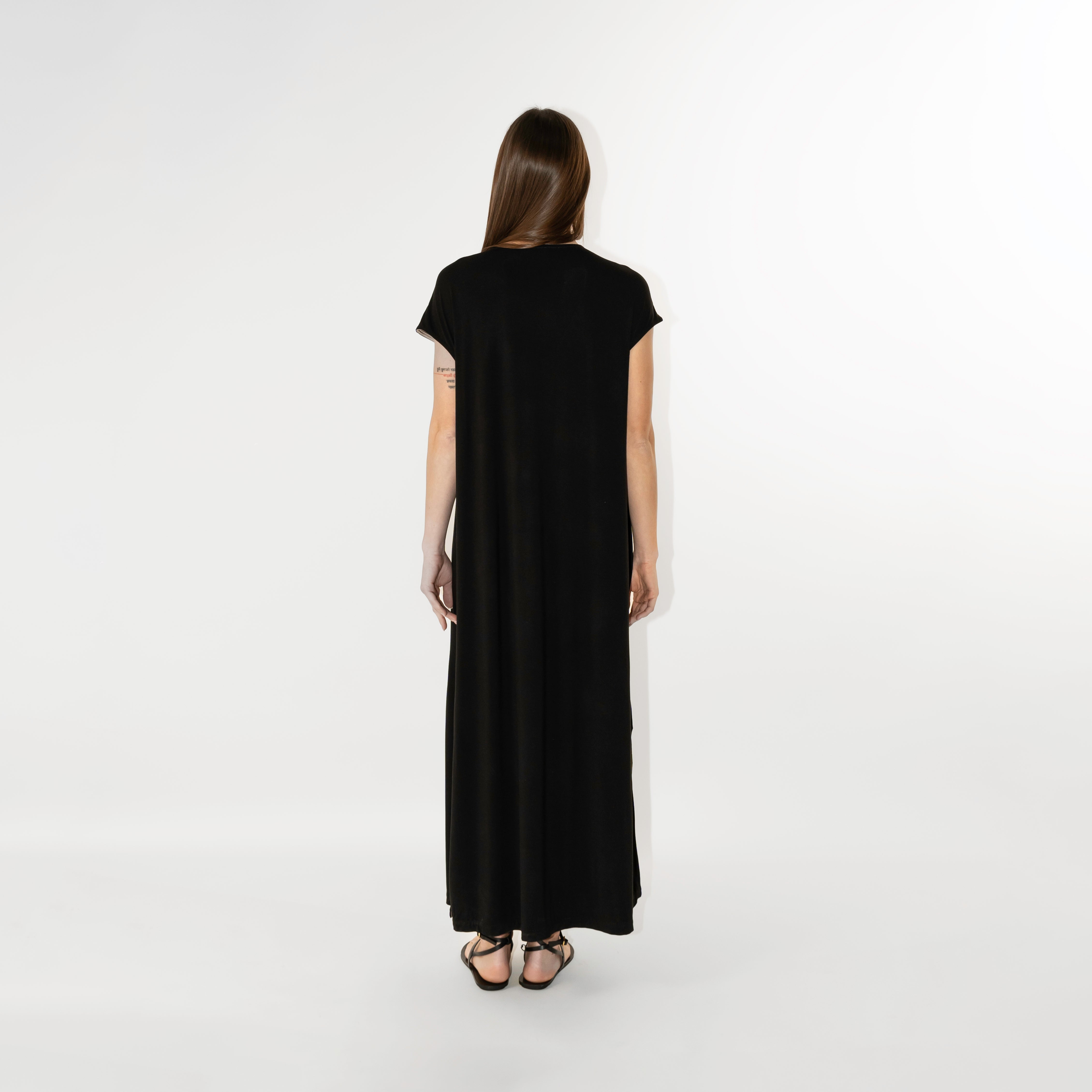 Abito maxi in jersey bamboo