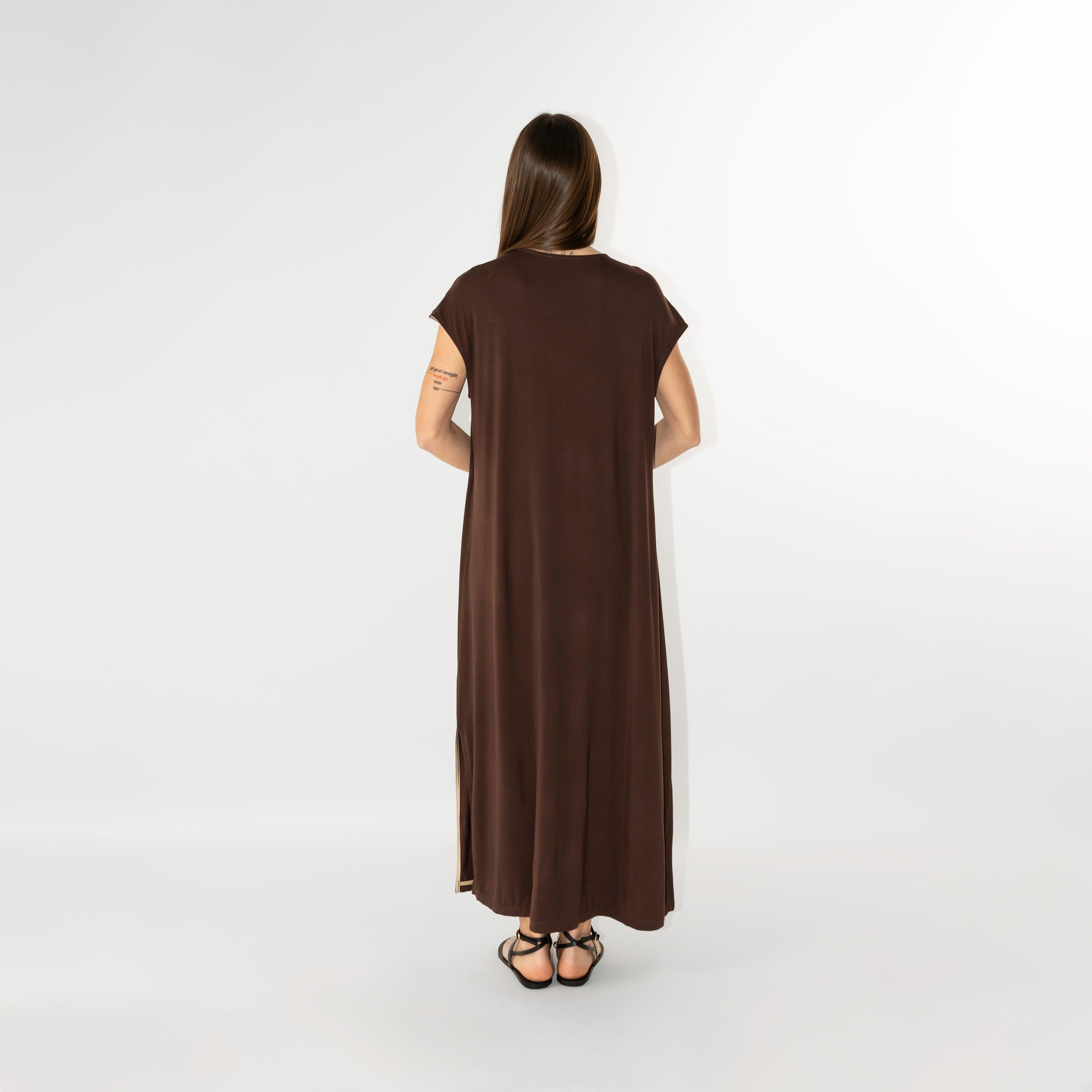 Abito maxi in jersey bamboo