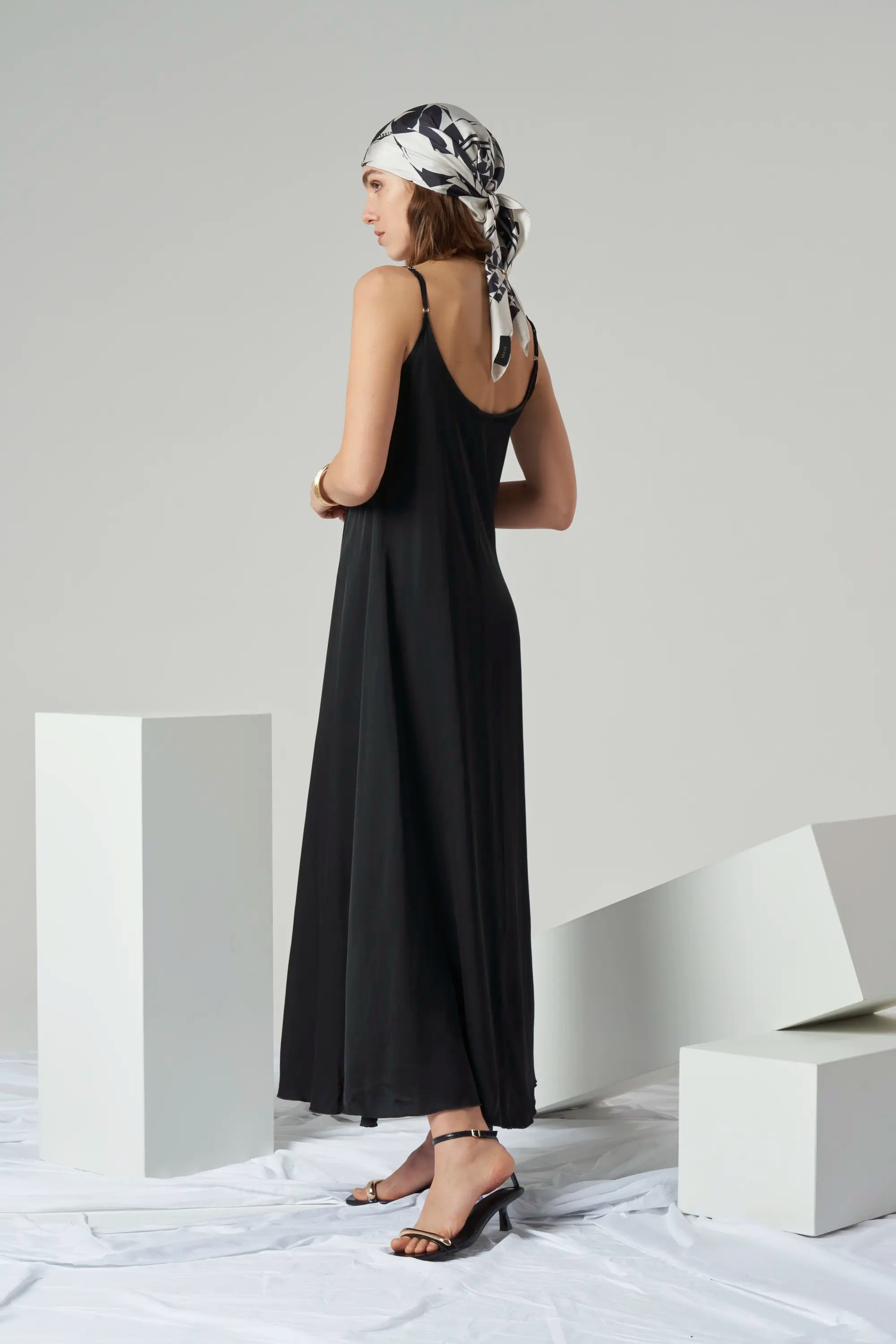 Printed Silk Foulard