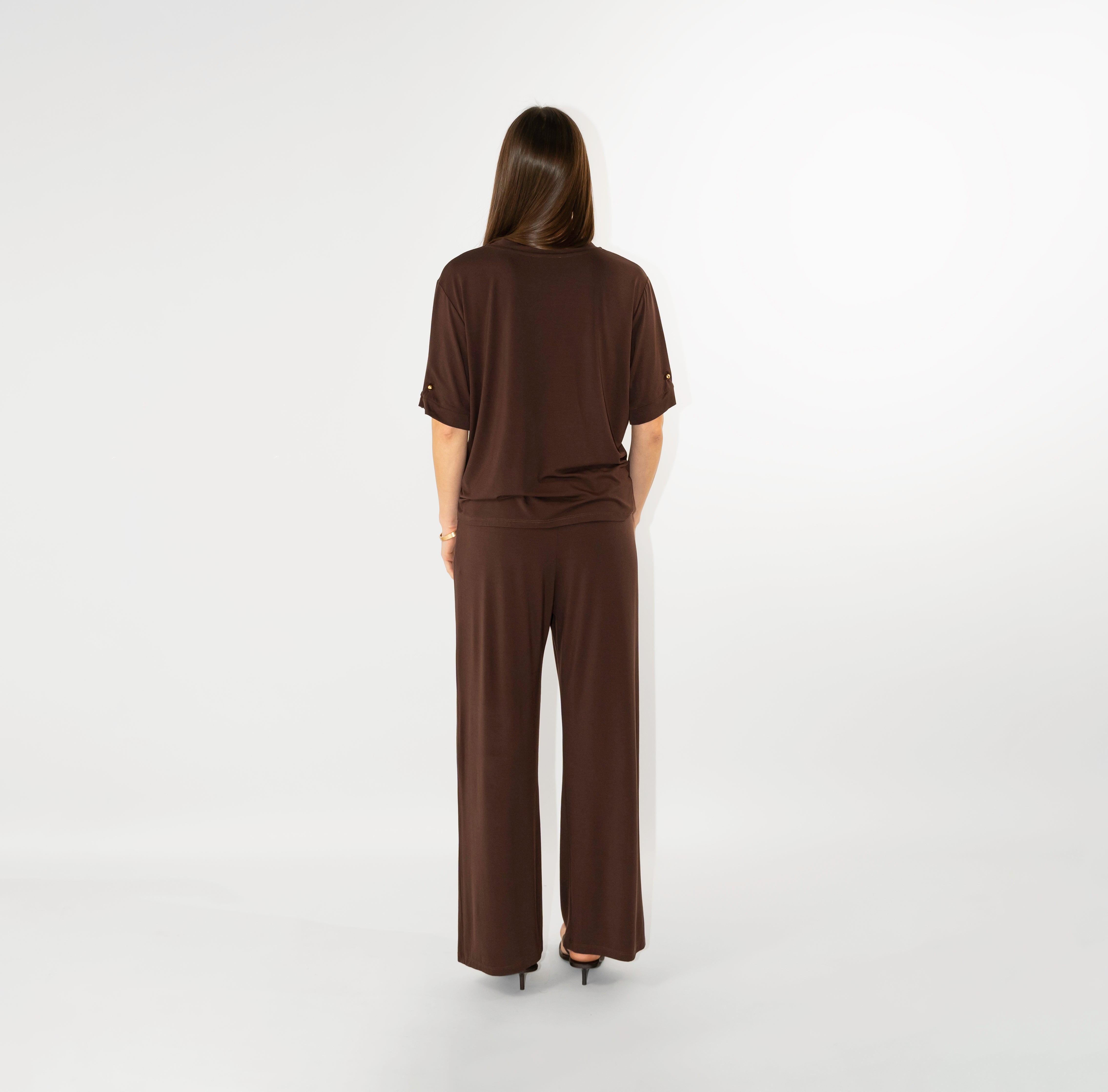 T-shirt maniche corte in jersey bamboo