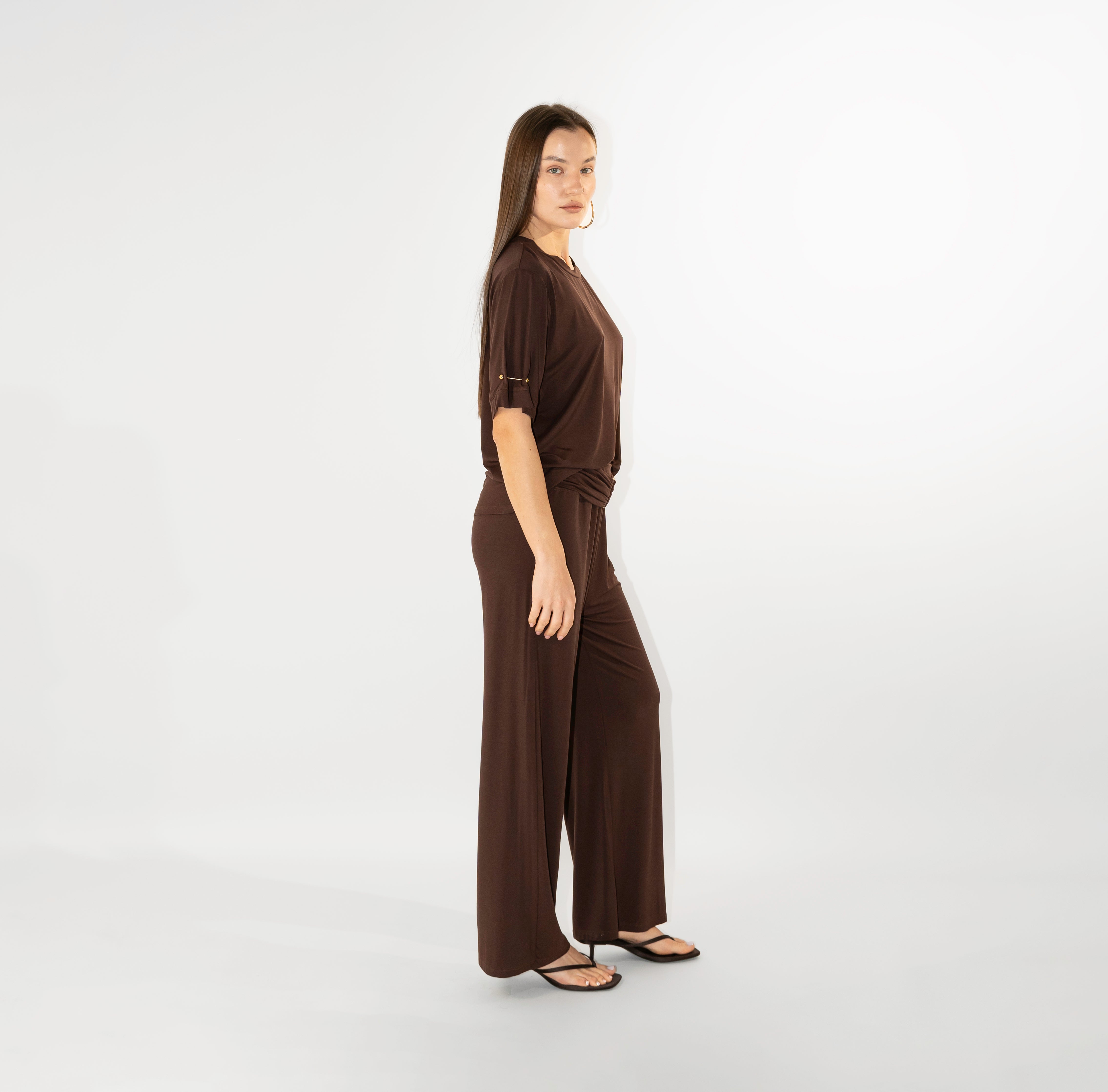 T-shirt maniche corte in jersey bamboo