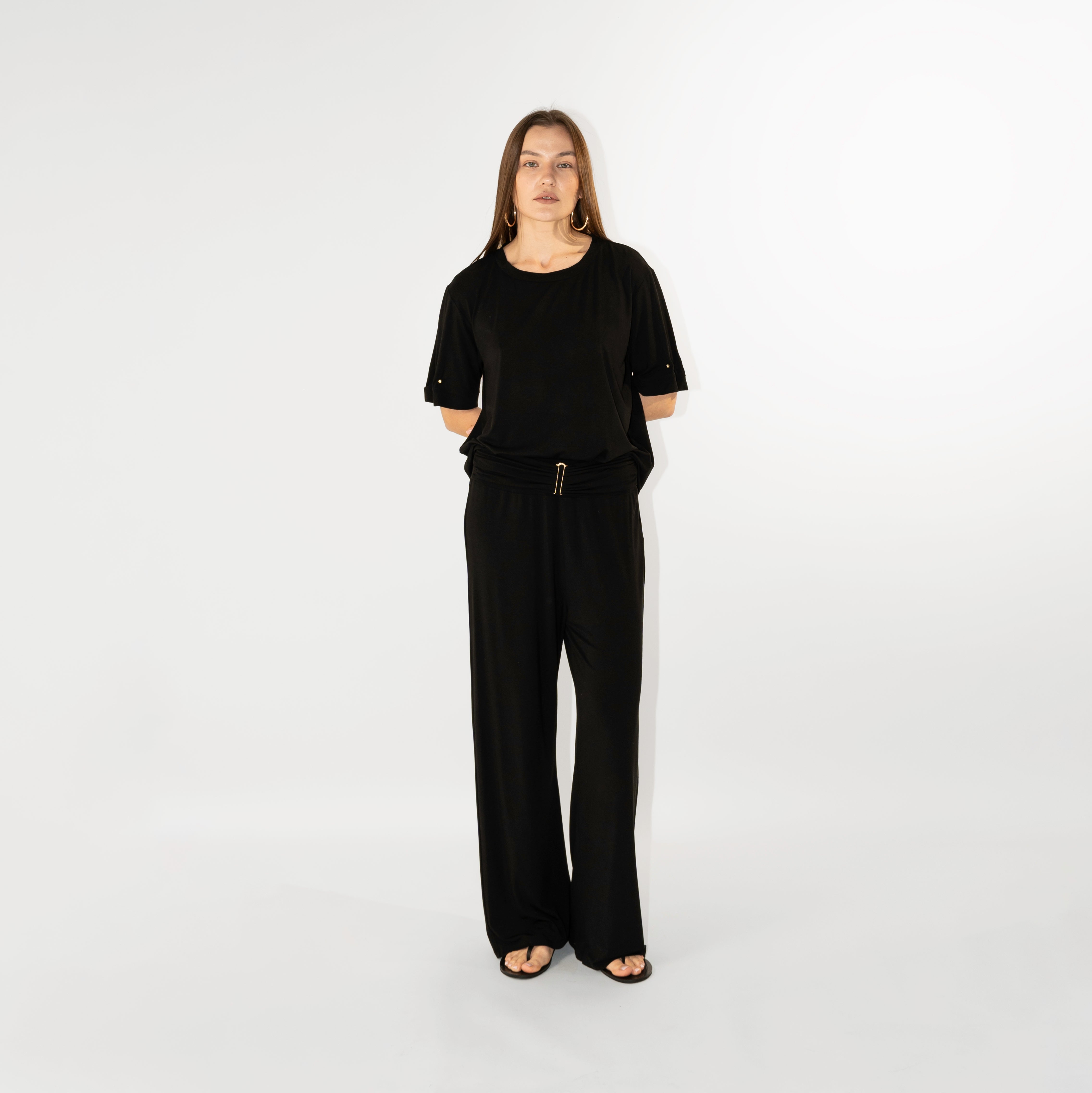 T-shirt maniche corte in jersey bamboo