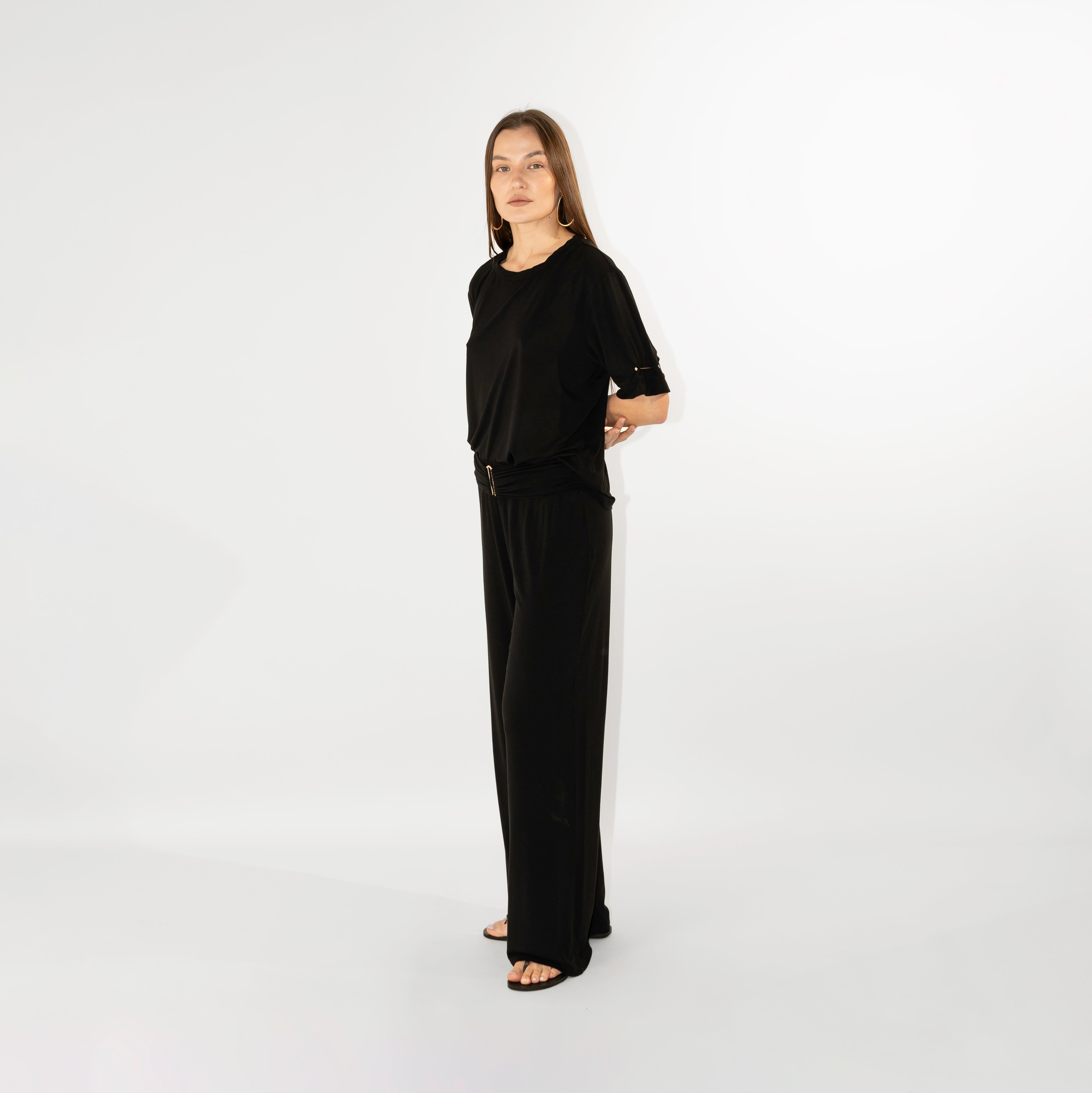 T-shirt maniche corte in jersey bamboo