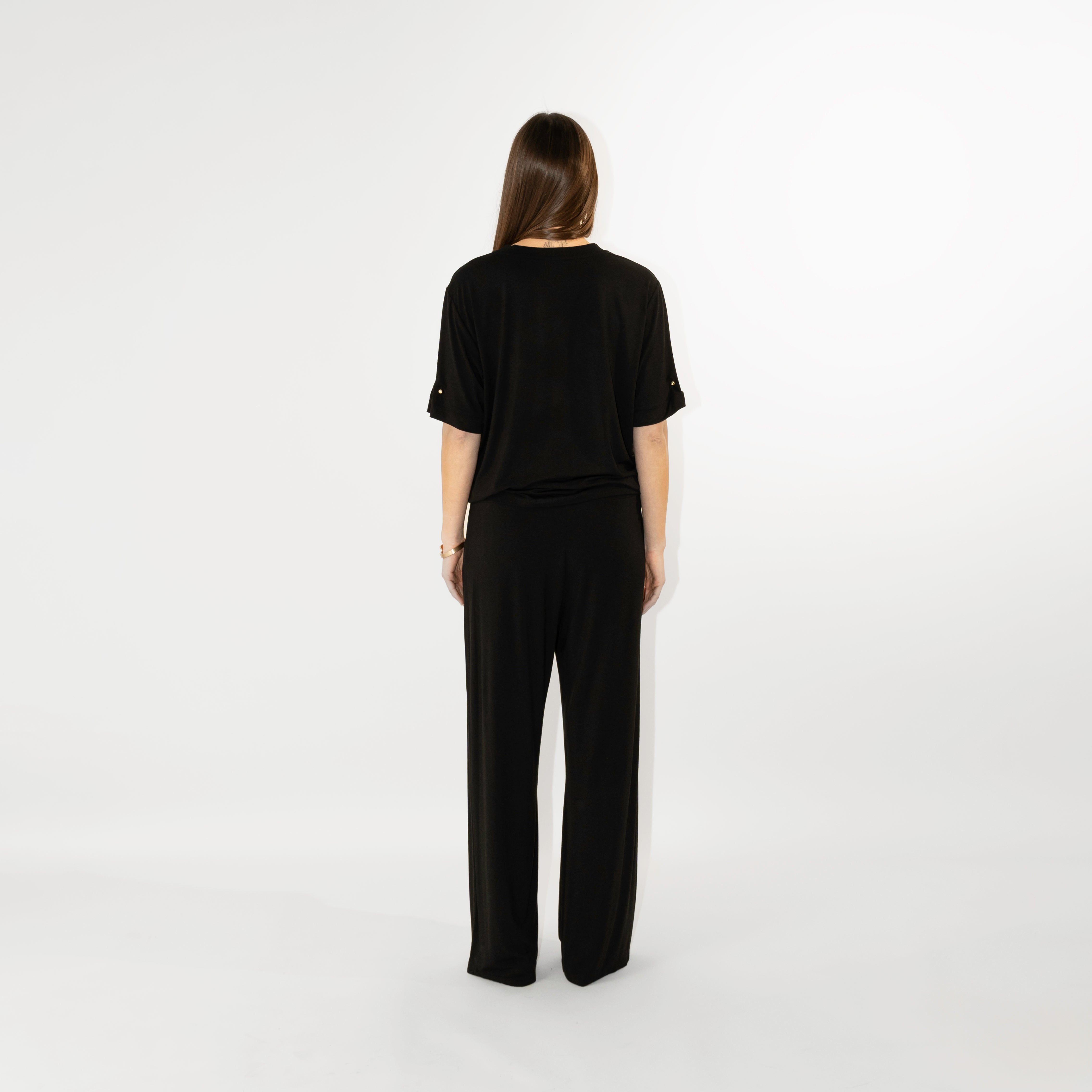T-shirt maniche corte in jersey bamboo