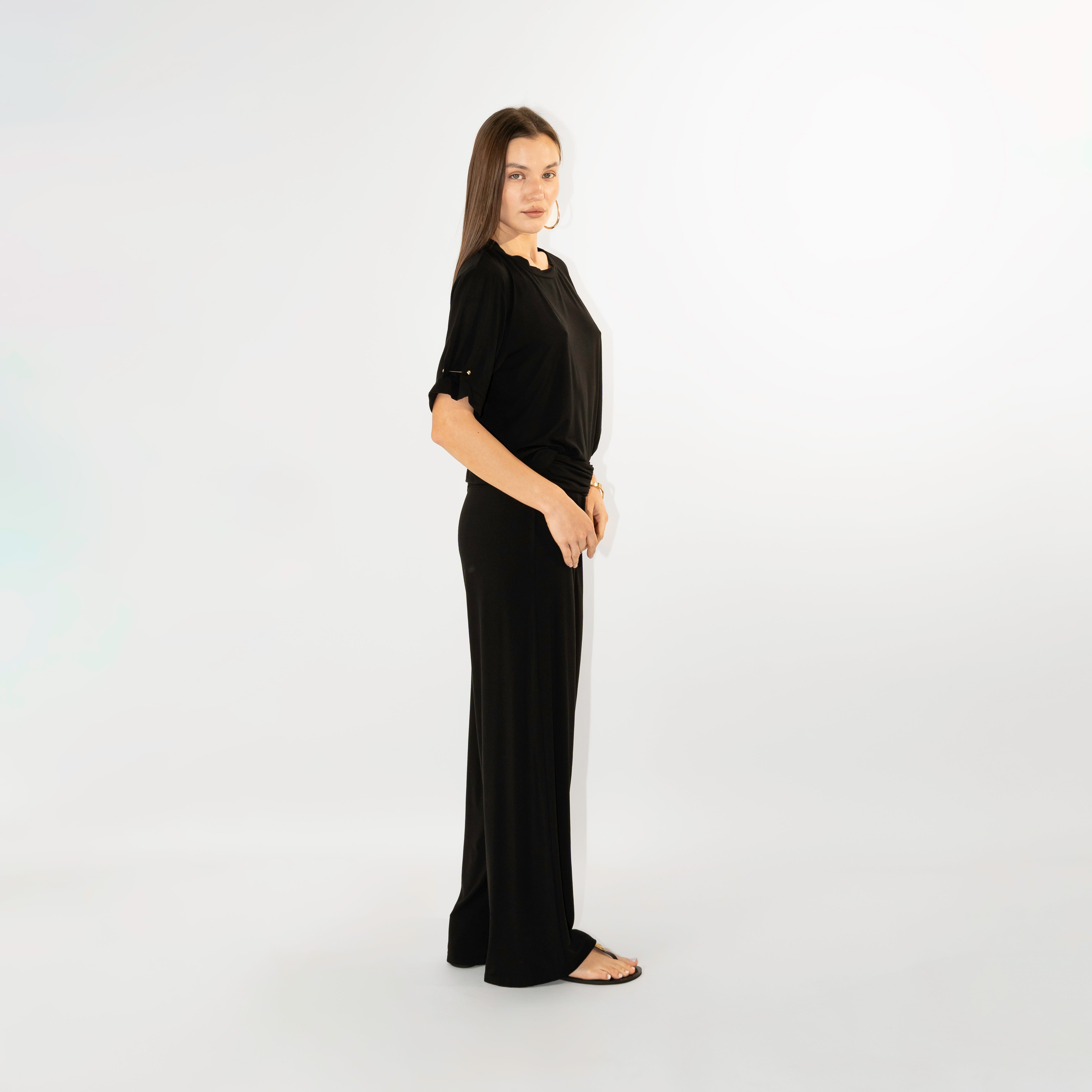 T-shirt maniche corte in jersey bamboo