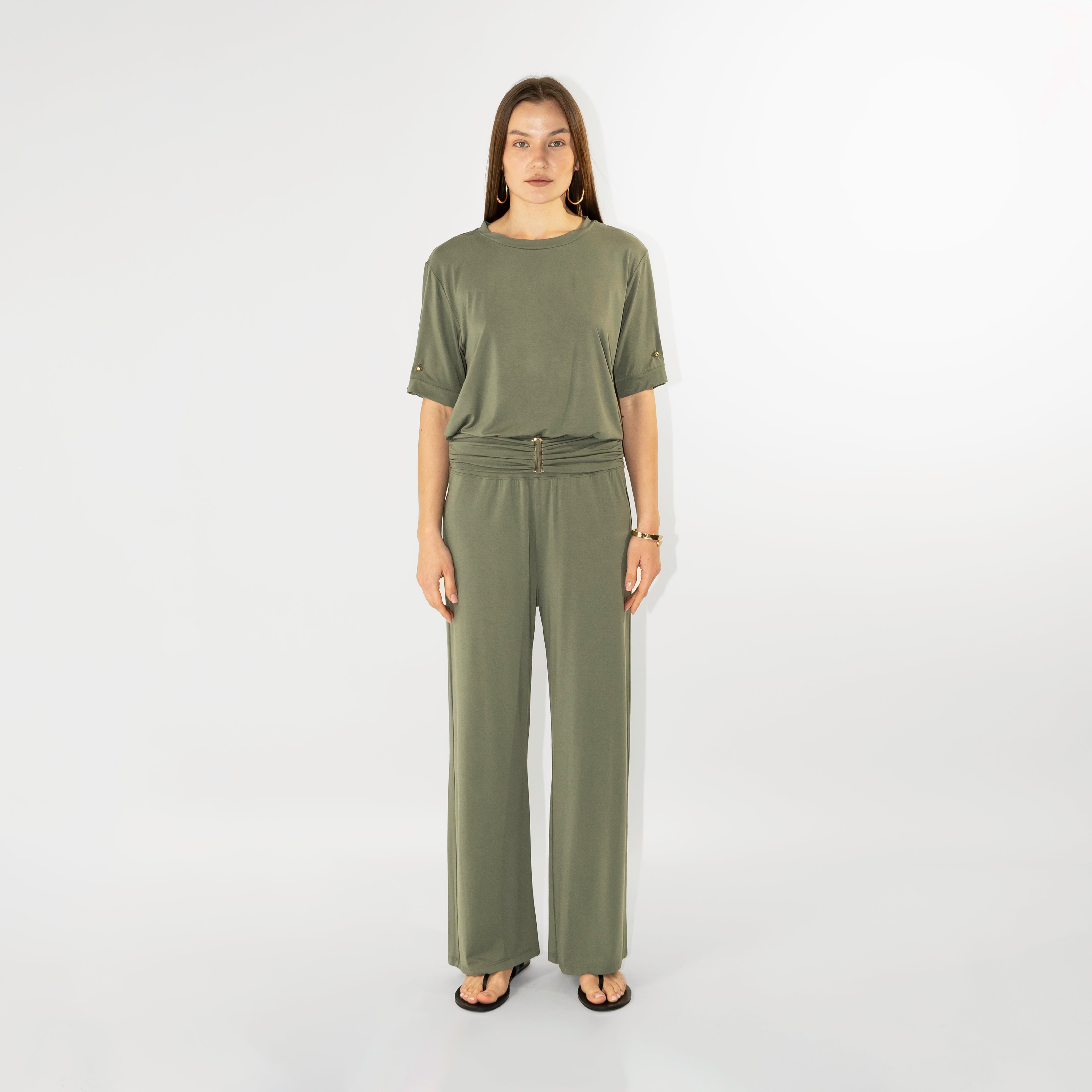 T-shirt maniche corte in jersey bamboo