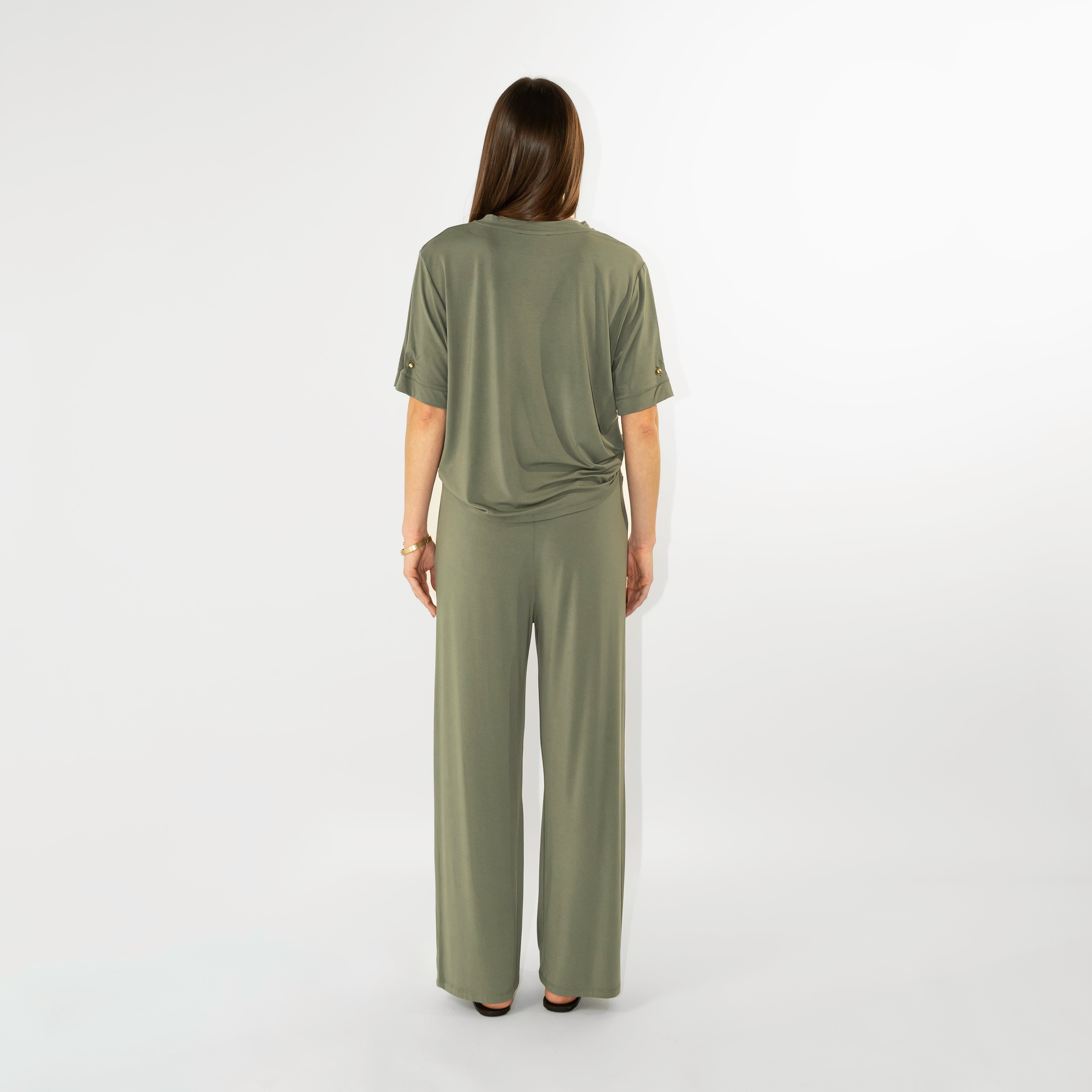 T-shirt maniche corte in jersey bamboo