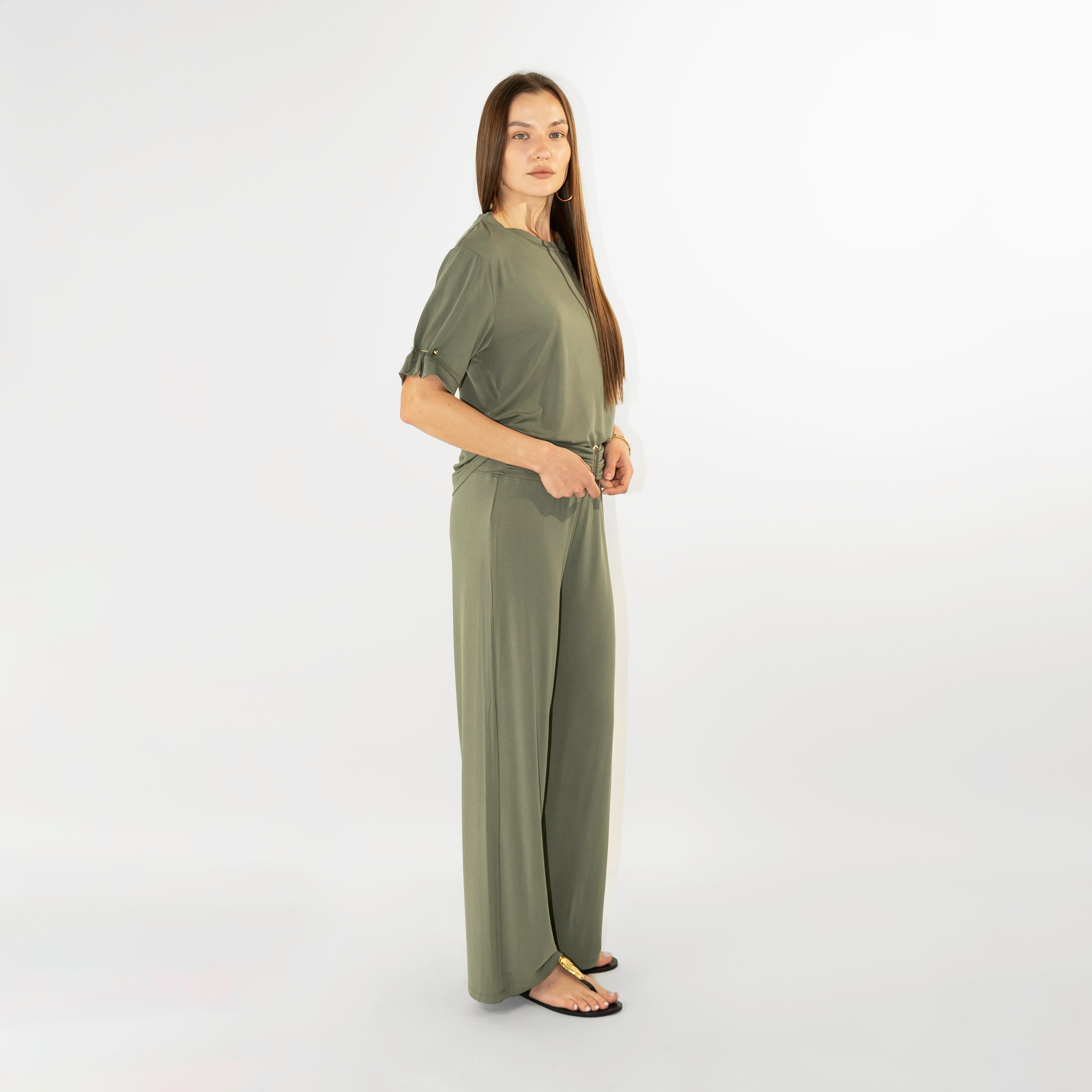 T-shirt maniche corte in jersey bamboo