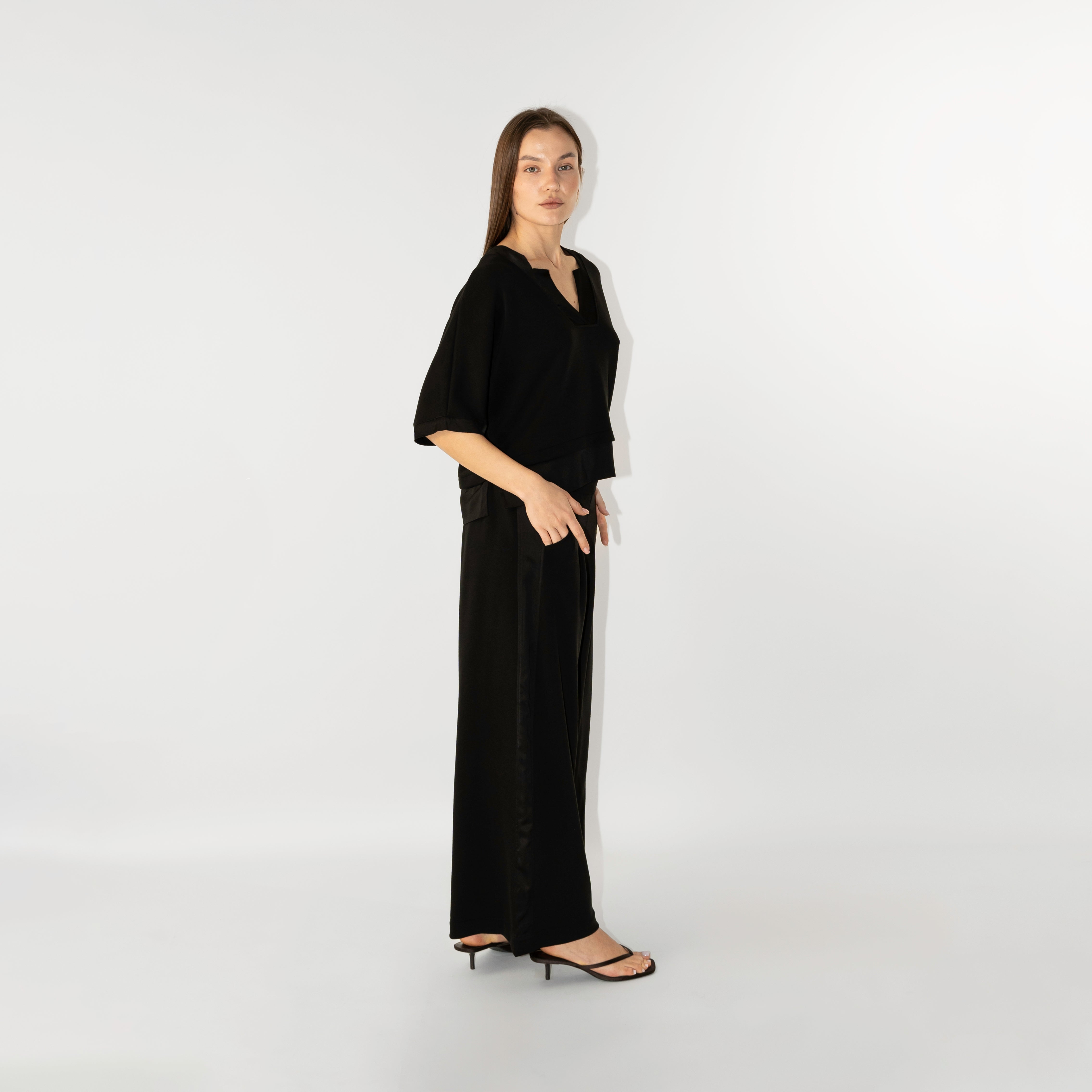 Blusa manica 3/4 in modal light