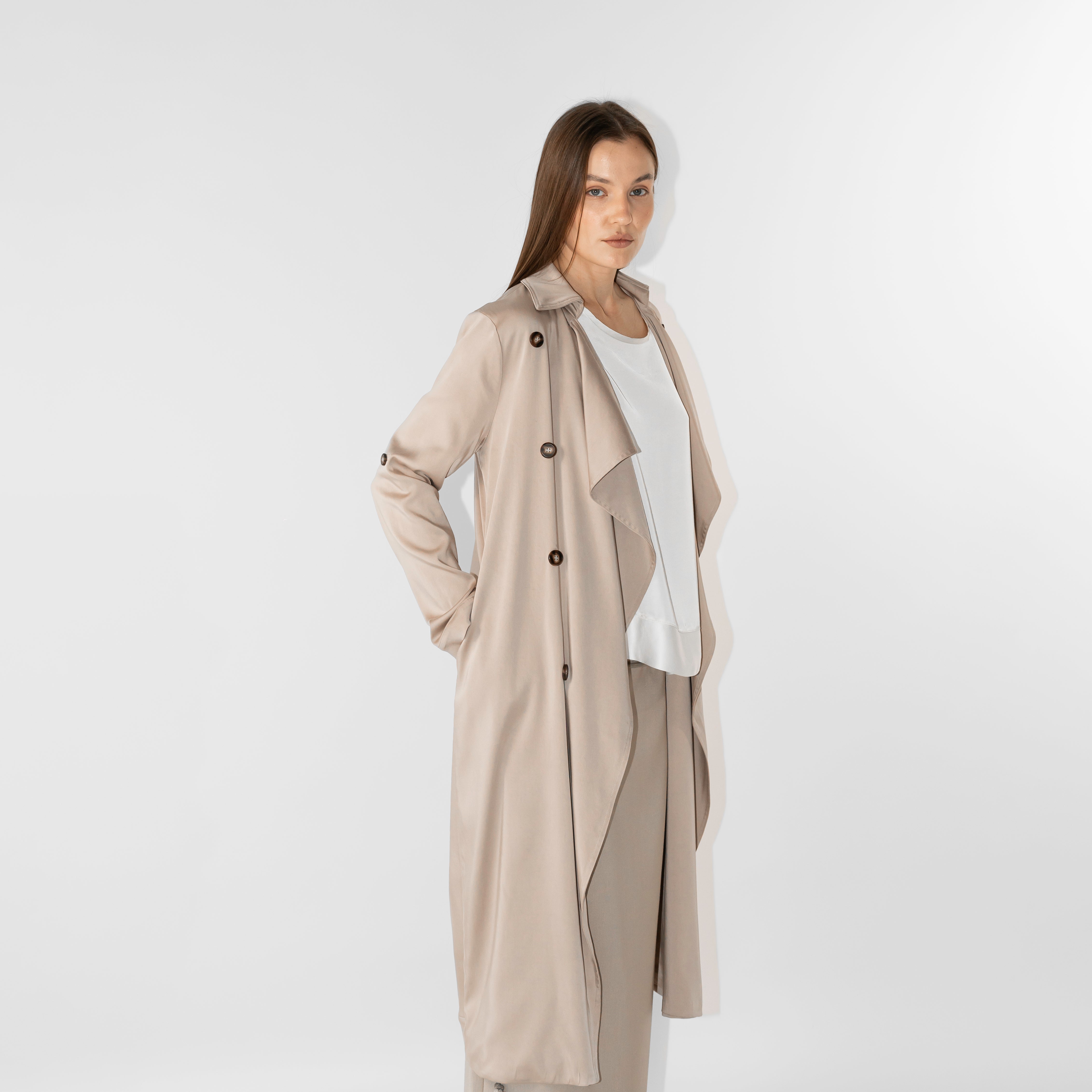 Herna tencel Trench