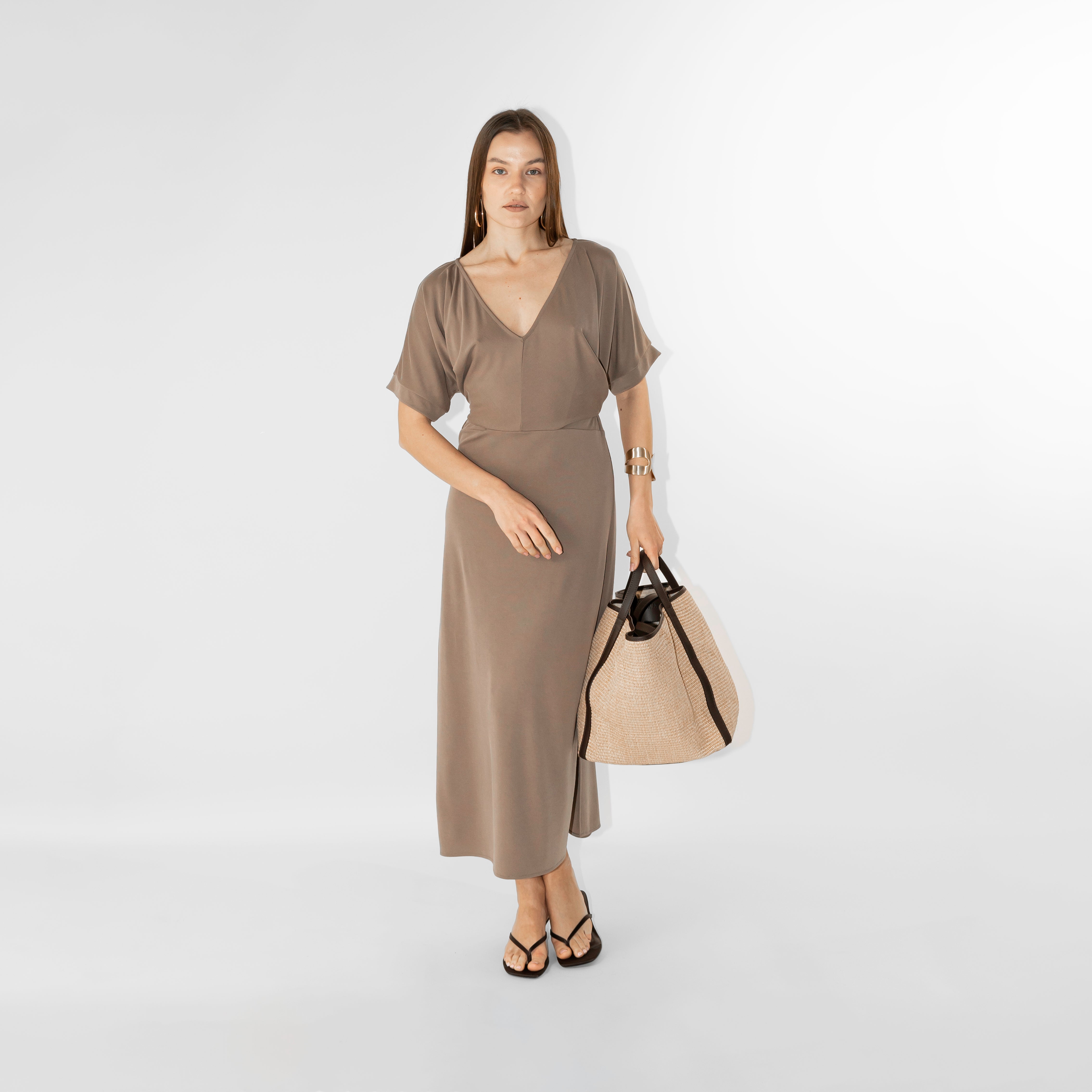 Raffia tote bag