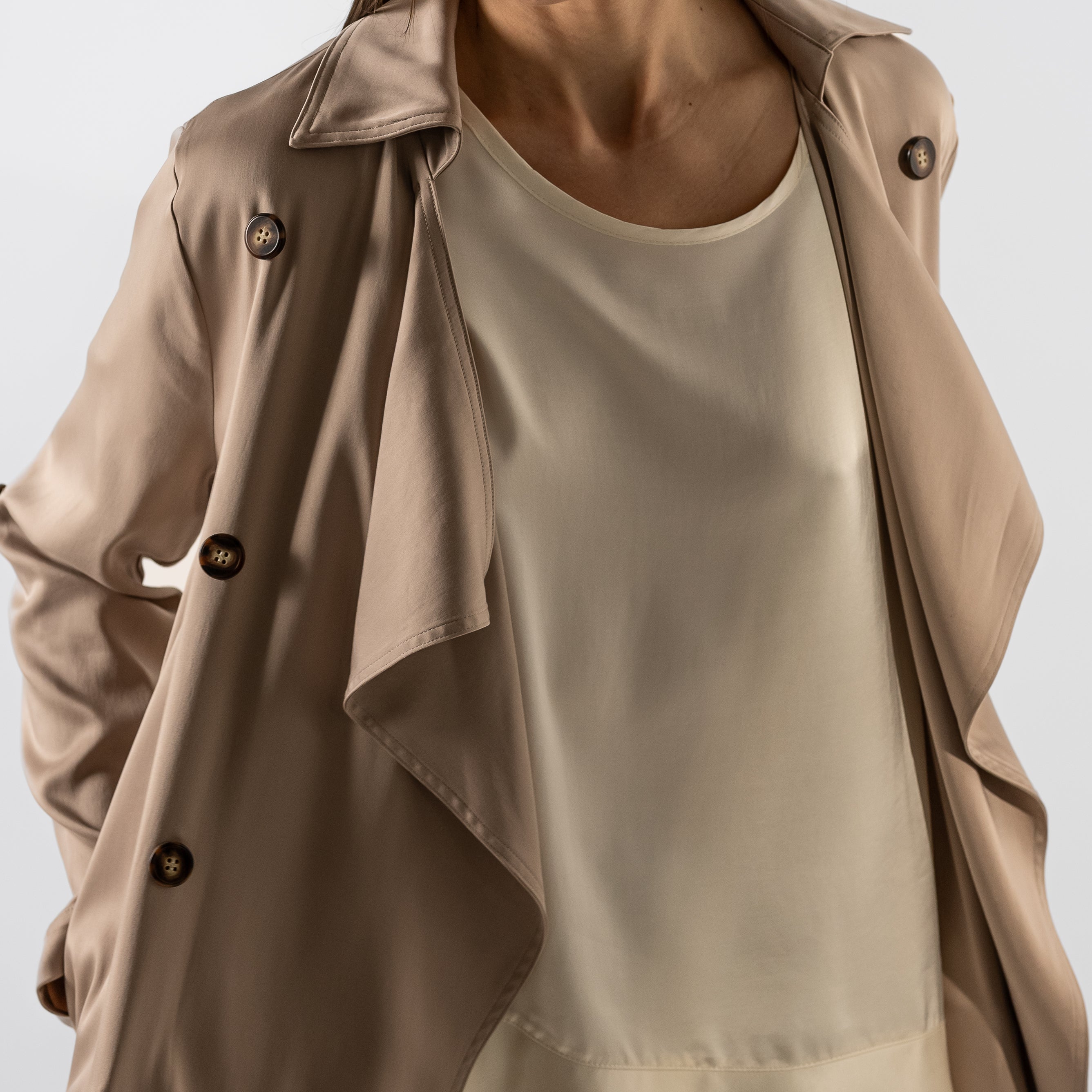 Herna tencel Trench