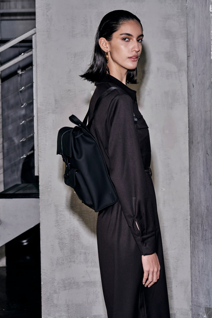 Abito chemisier con cintura