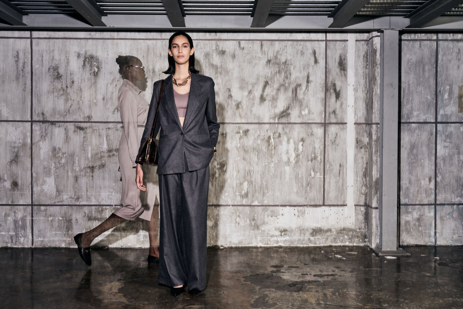 Giacca monopetto dal taglio dritto