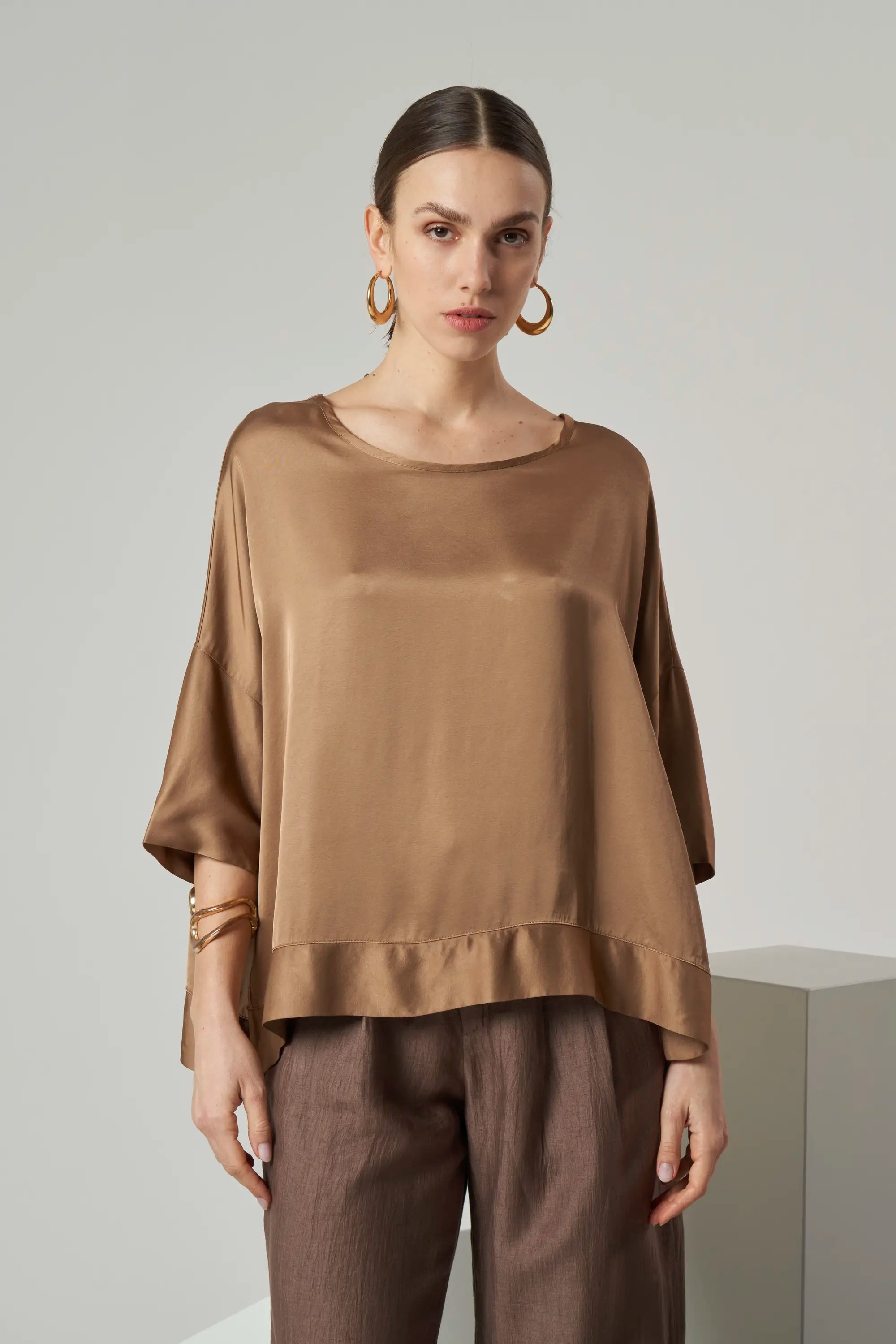 Satin Viscose Blouse