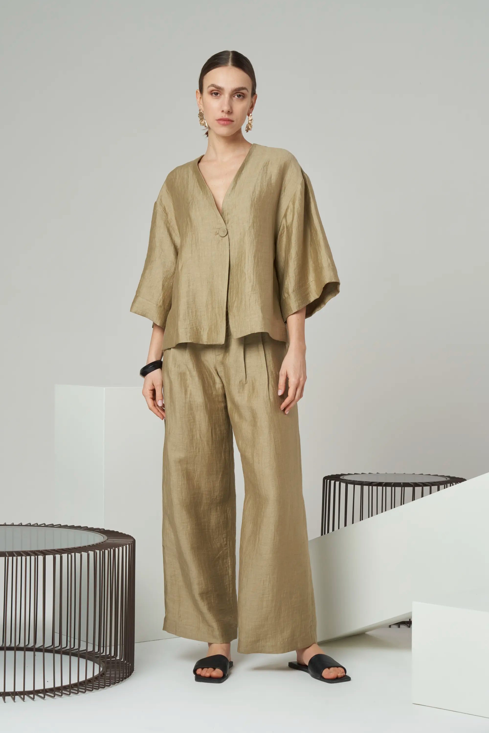 Linen Tailored Jacket