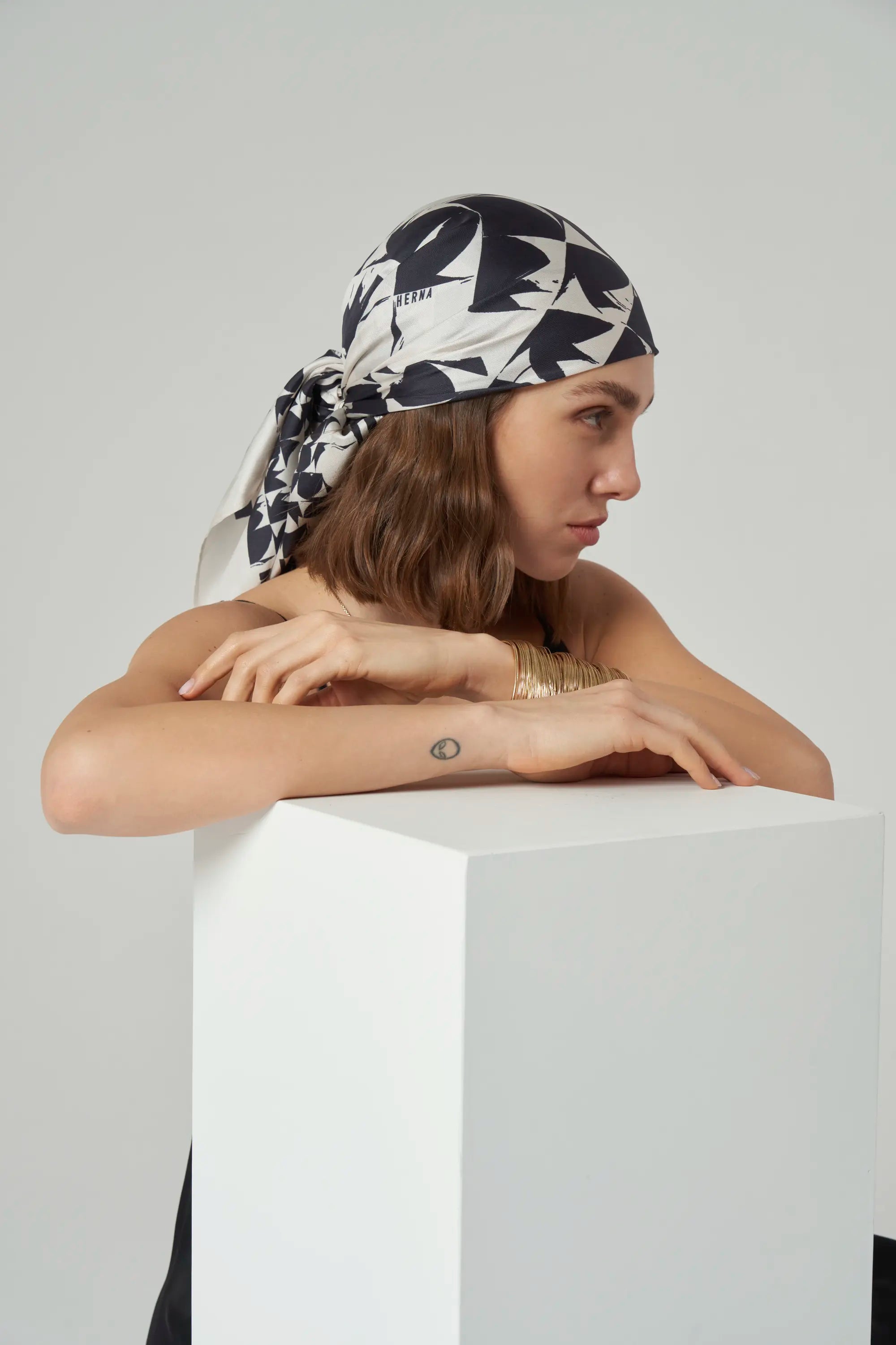 Printed Silk Foulard