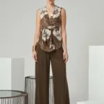 Cotton Silk Printed Top