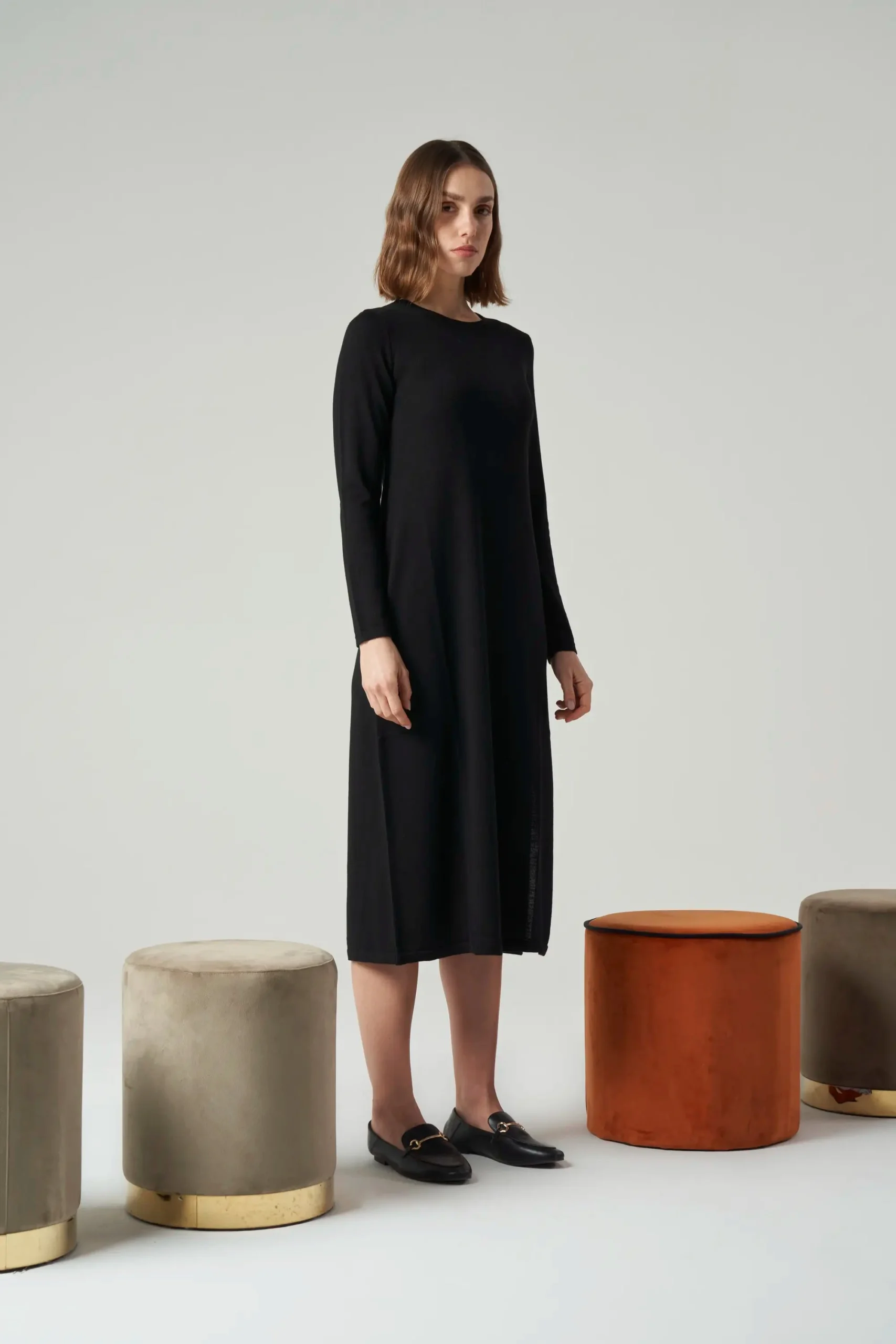 Merino Wool Knit Dress