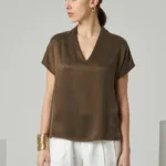 Cupro Fluid Blouse