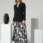 Belted Tailored Blazer